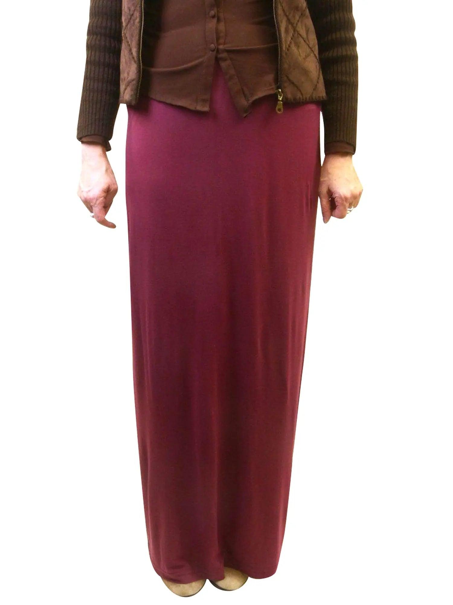 Hard Tail Modal Maxi Skirt SIR-12 Product Image