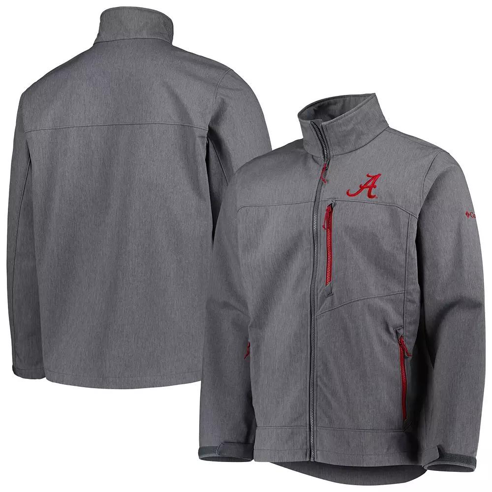 Men's Columbia Gray Alabama Crimson Tide Ascender II Full-Zip Jacket, Size: Medium, Grey Product Image