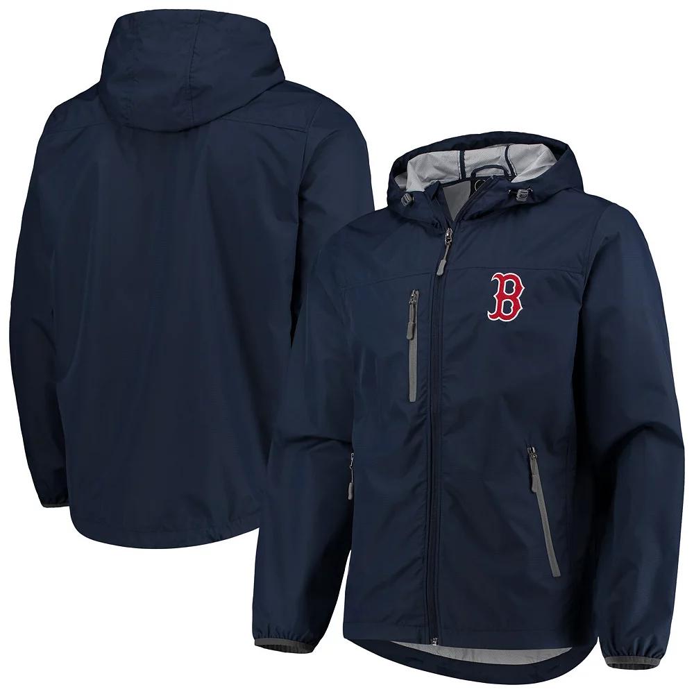 Men's G-III Sports by Carl Banks Navy Boston Red Sox Double Play Lightweight Hoodie Jacket, Size: XL, Blue Product Image