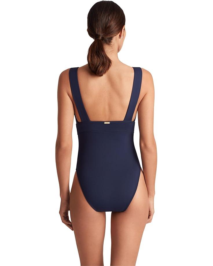 Modern Edge Rib Toni Plunge One Piece Product Image