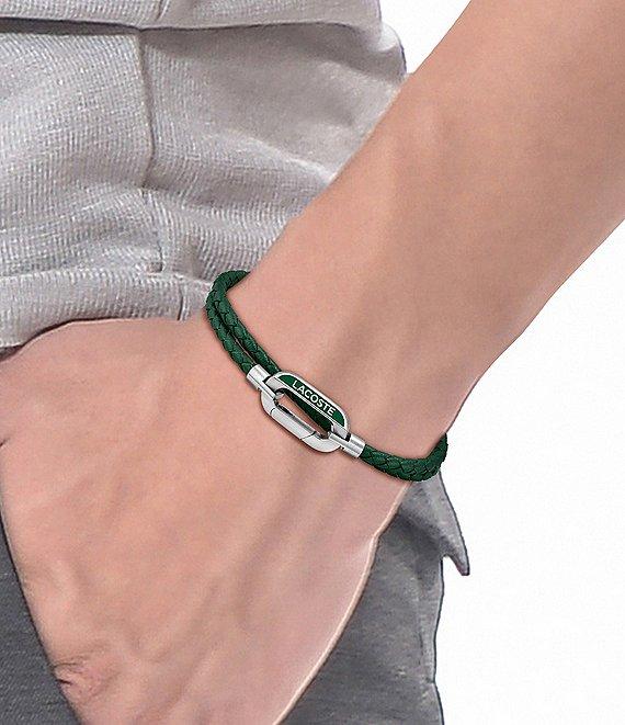 Lacoste Men's Double Braided Line Bracelet Product Image