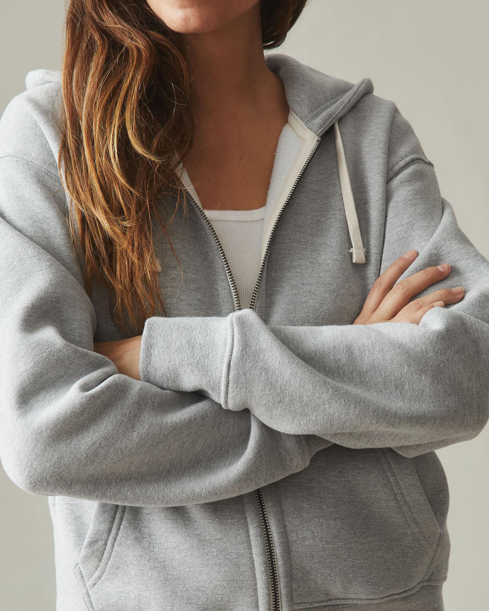 Women's Midweight Full Zip - Athletic Heather Female Product Image