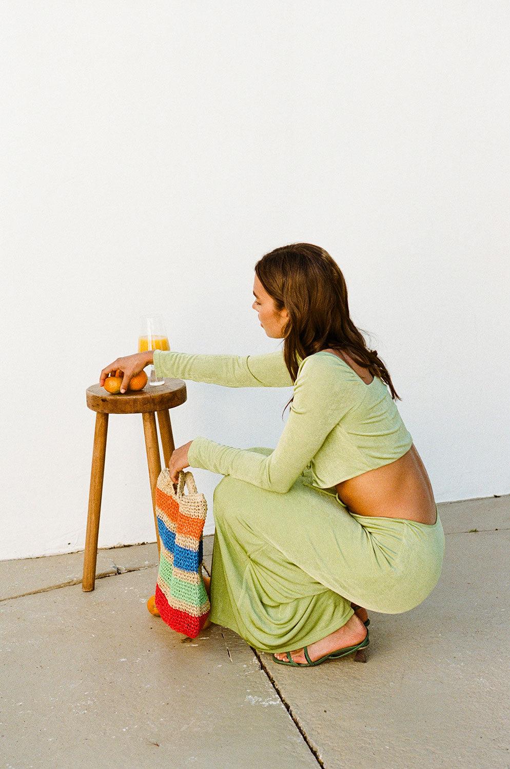 Marcelle Skirt - Olive Product Image