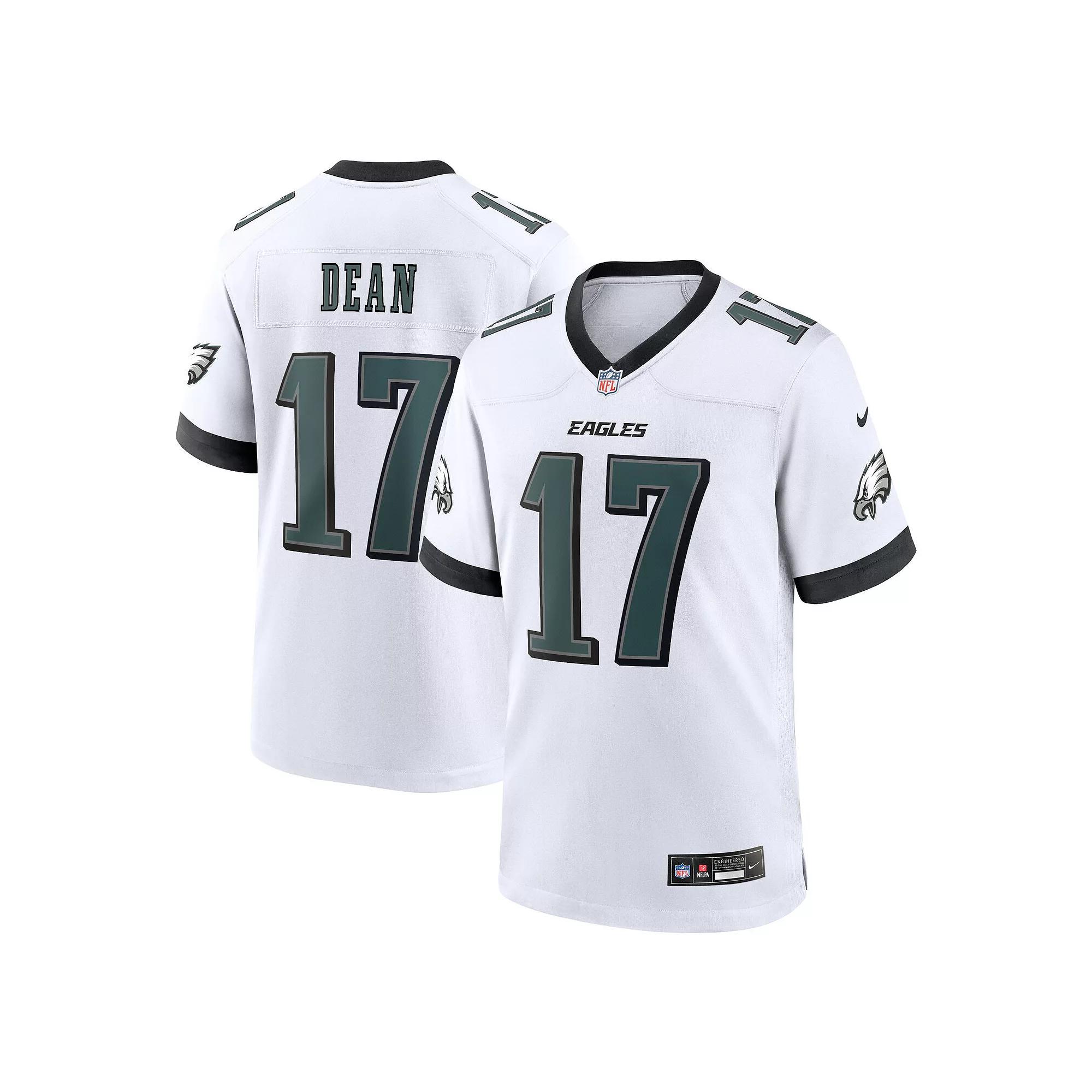 Men's Nike Nakobe Dean White Philadelphia Eagles White Game Jersey,  Product Image