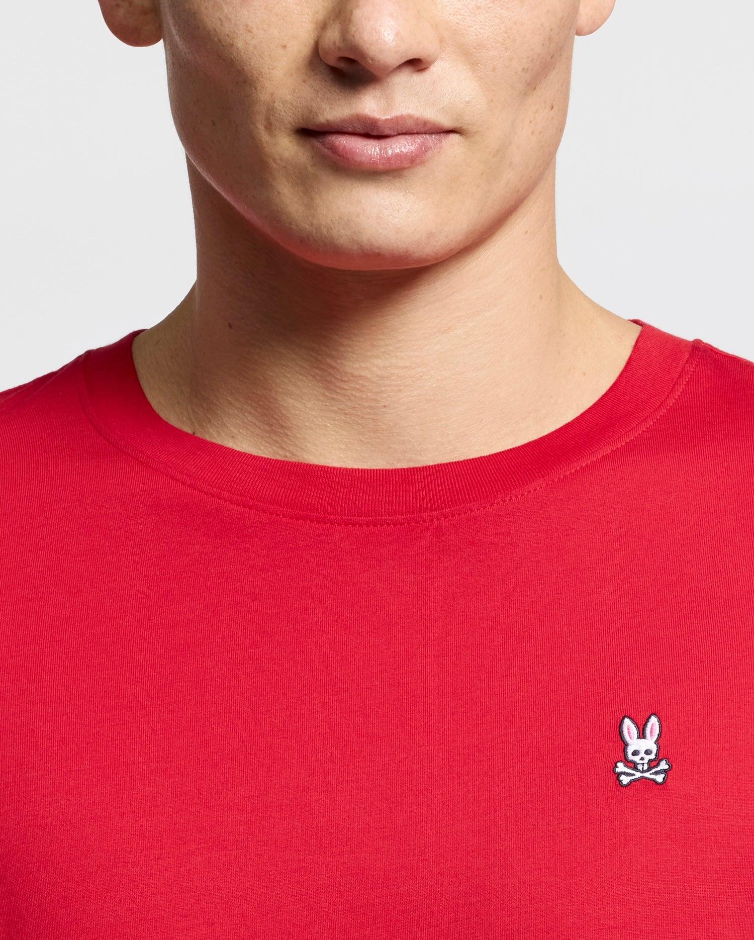 MENS CLASSIC CREW NECK TEE - B6U014CRPC Male Product Image