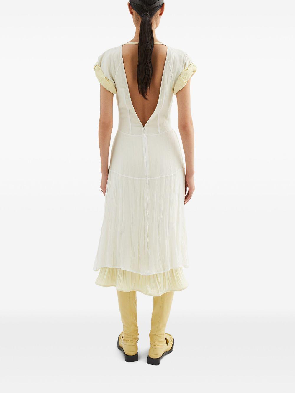 ruffled midi dress Product Image