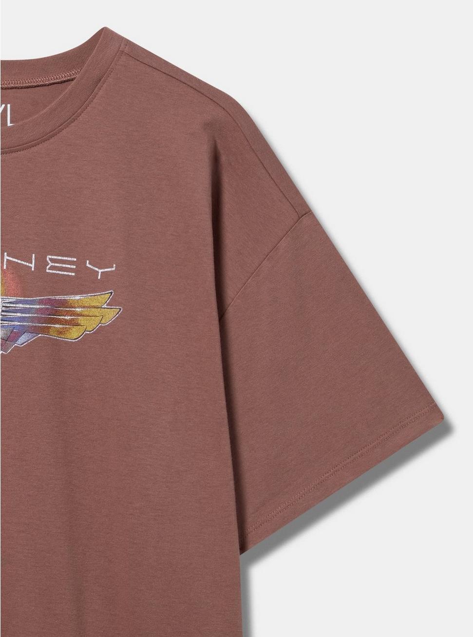 Journey Oversized Cotton Crew Tunic Tee Product Image