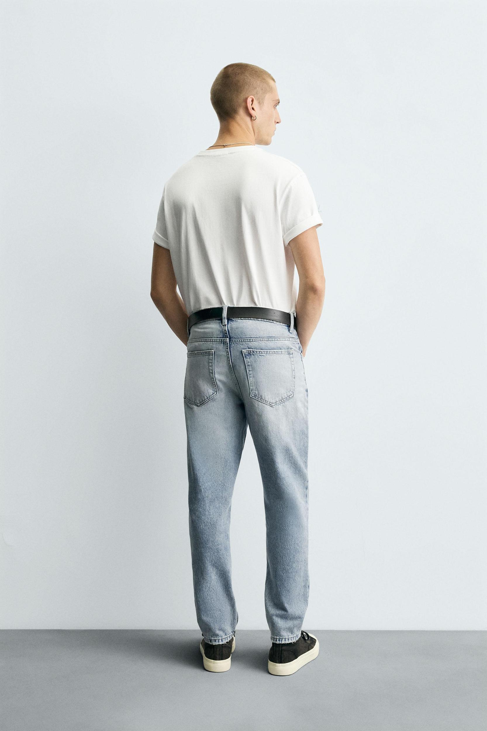 SLIM CROPPED FIT JEANS Product Image