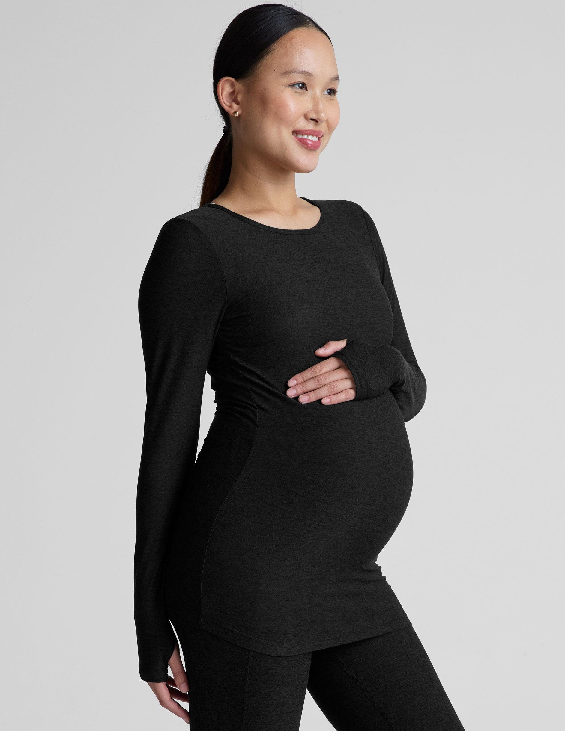 Featherweight Count On Me Maternity Crew Pullover Product Image