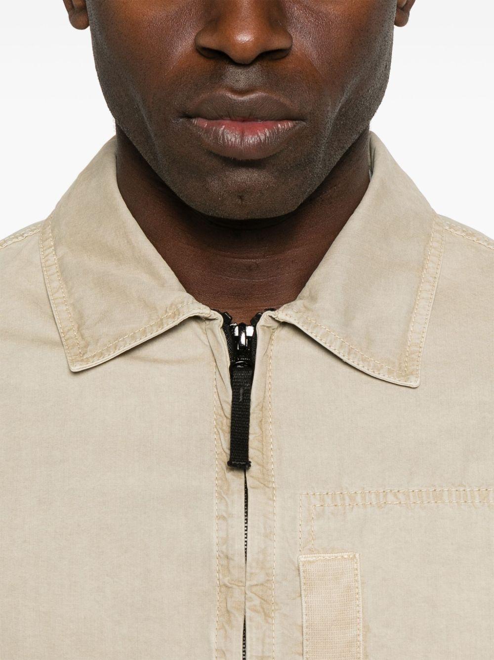 Compass-badge overshirt Product Image