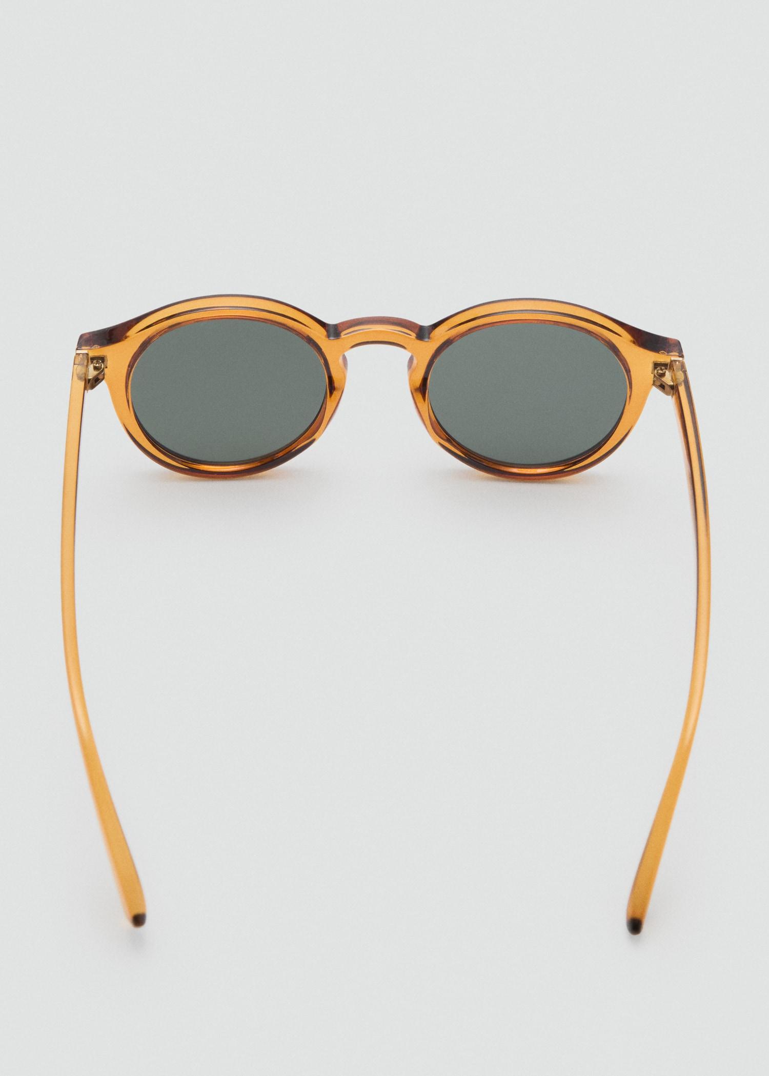 Round-framed sunglasses - Men | MANGO USA Product Image
