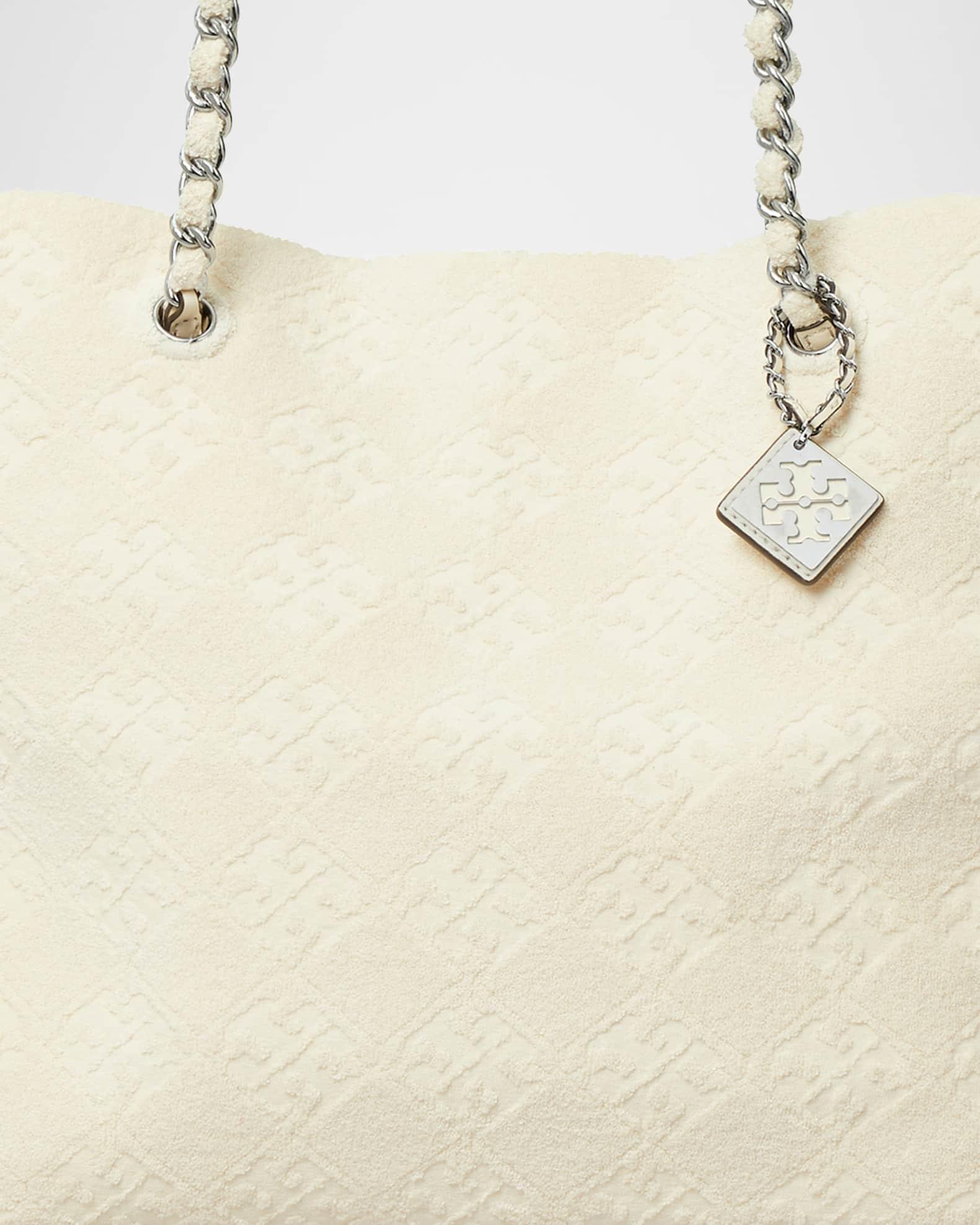 Ella T Monogram Terry Tote Bag Product Image