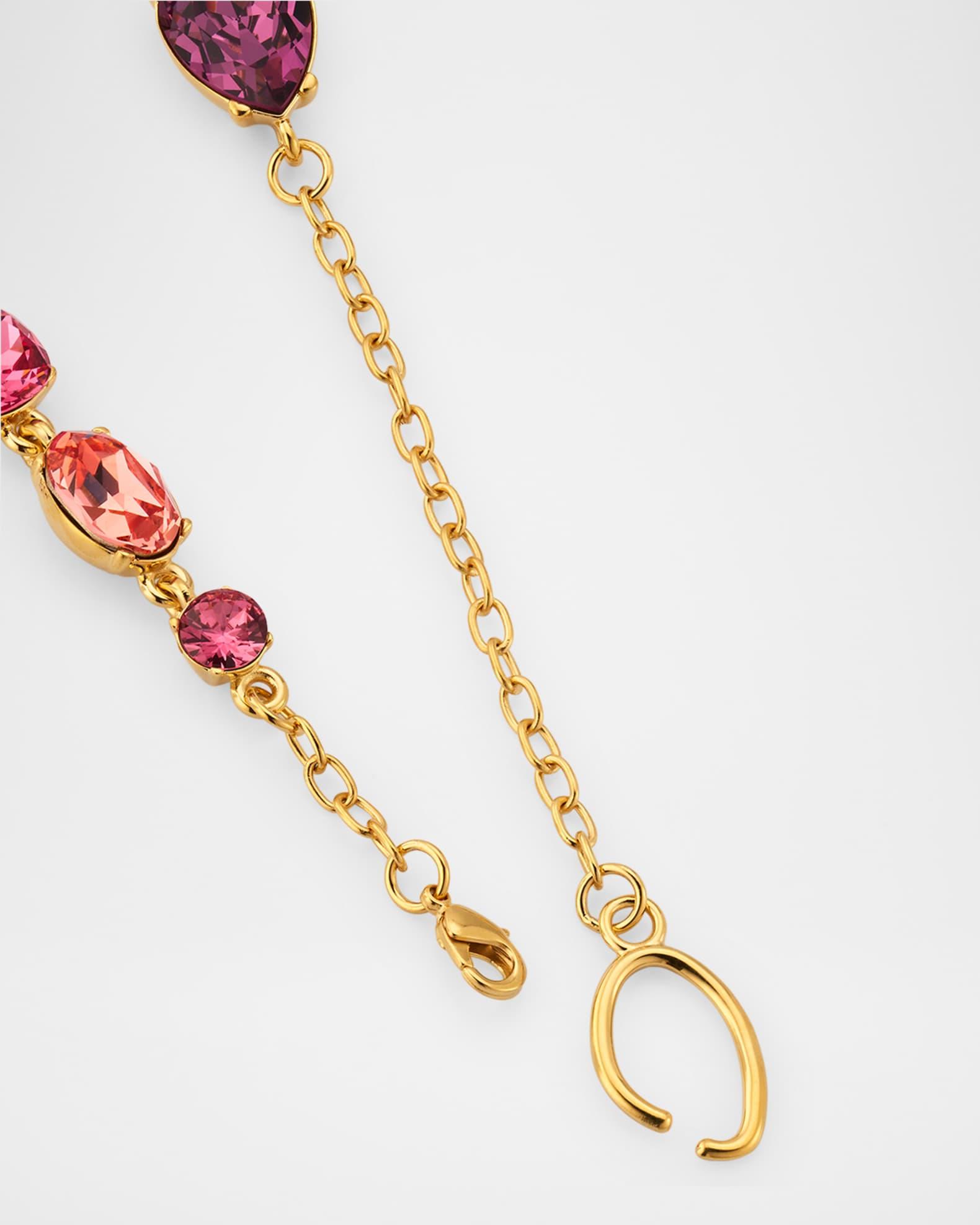 Multi Crystal Necklace Product Image