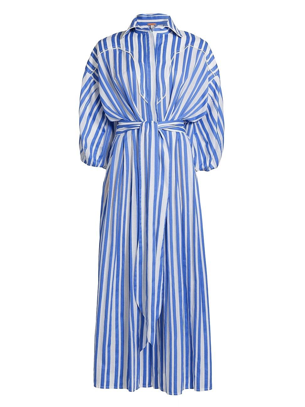 Womens Buena Mar Striped Shirtdress Product Image