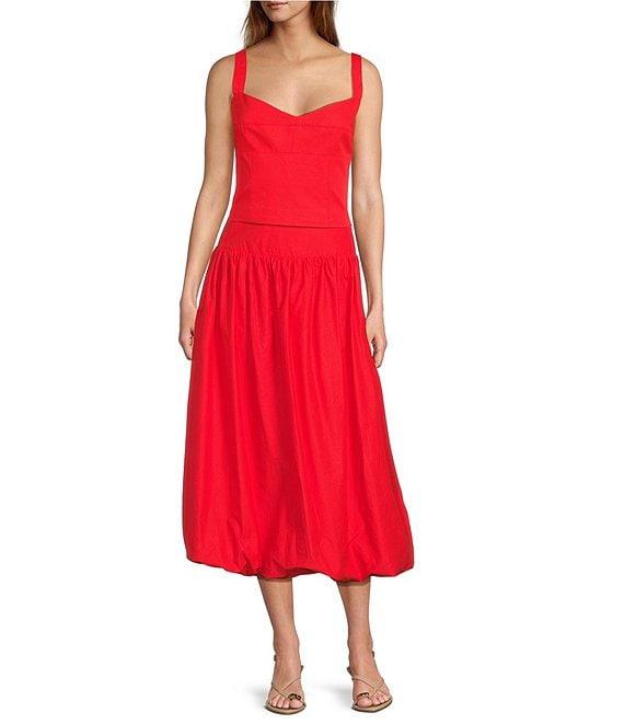 Antonio Melani Whitney Coordinating Sweetheart Neck Sleeveless Blouse Product Image