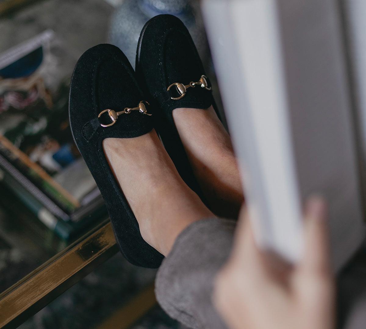 Comfy Black slipper Product Image