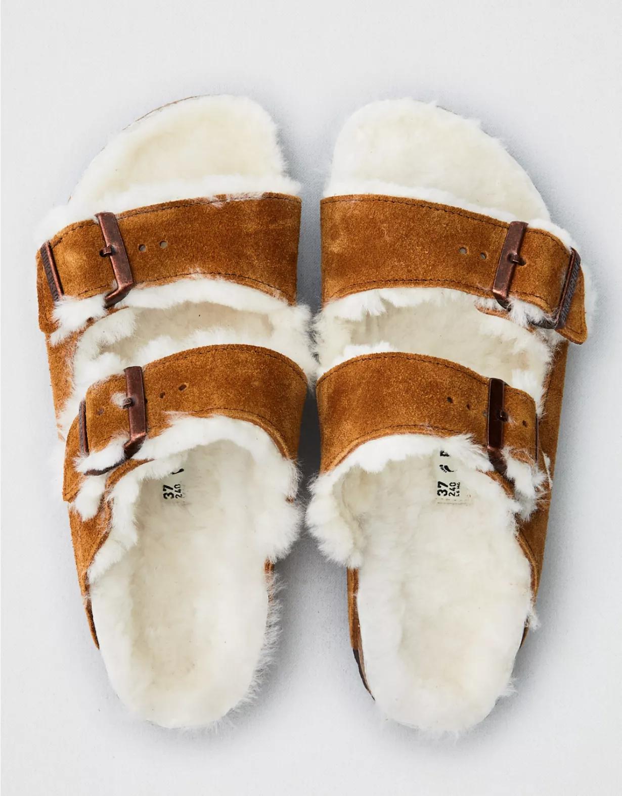 Birkenstock Women's Arizona Shearling Sandal Product Image