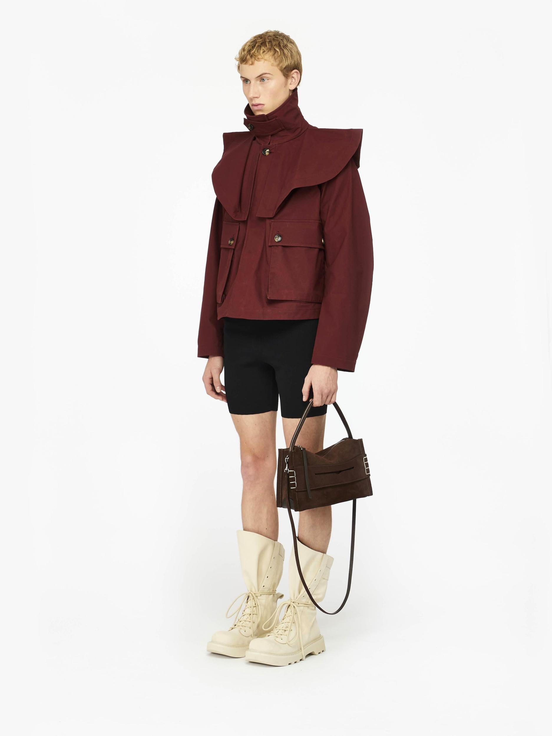 OVERSIZED COLLAR TRENCH JACKET Product Image