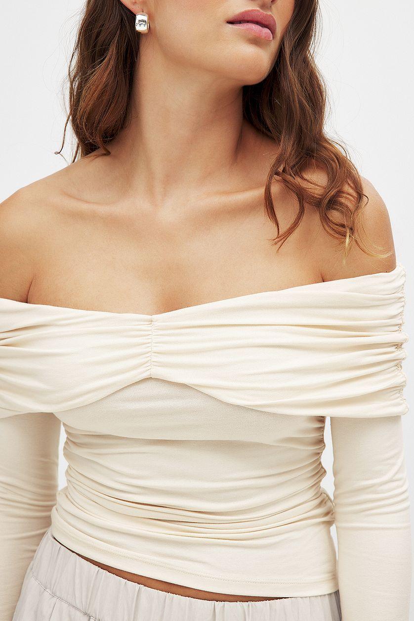 Soft Line Off Shoulder Top Product Image