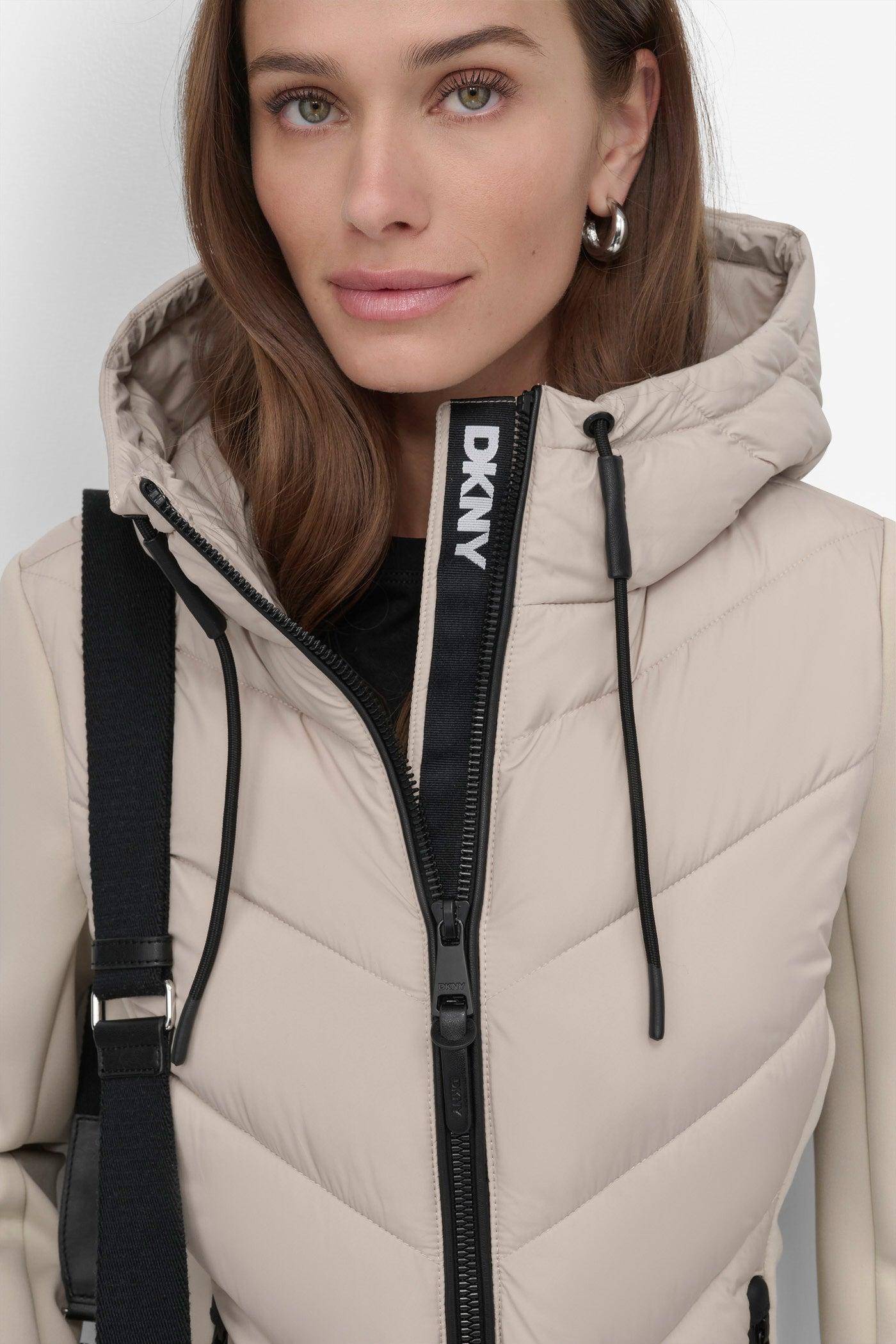 MIXED MEDIA LIGHT WEIGHT PUFFER Product Image