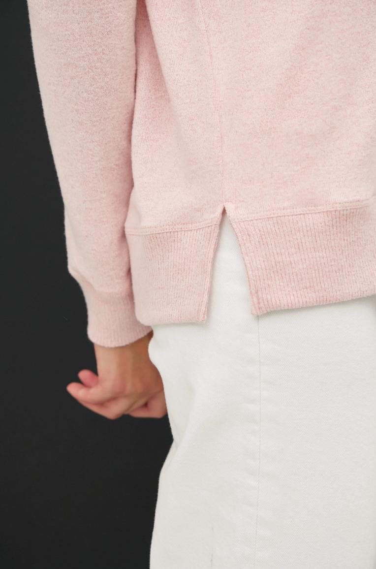 Hacci Brushed Knit Pullover Product Image