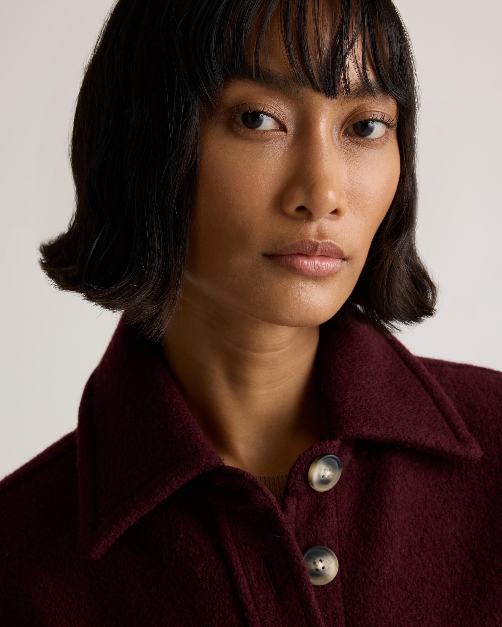 Quince | Women's 100% Merino Wool Shirt Jacket Size XL Product Image