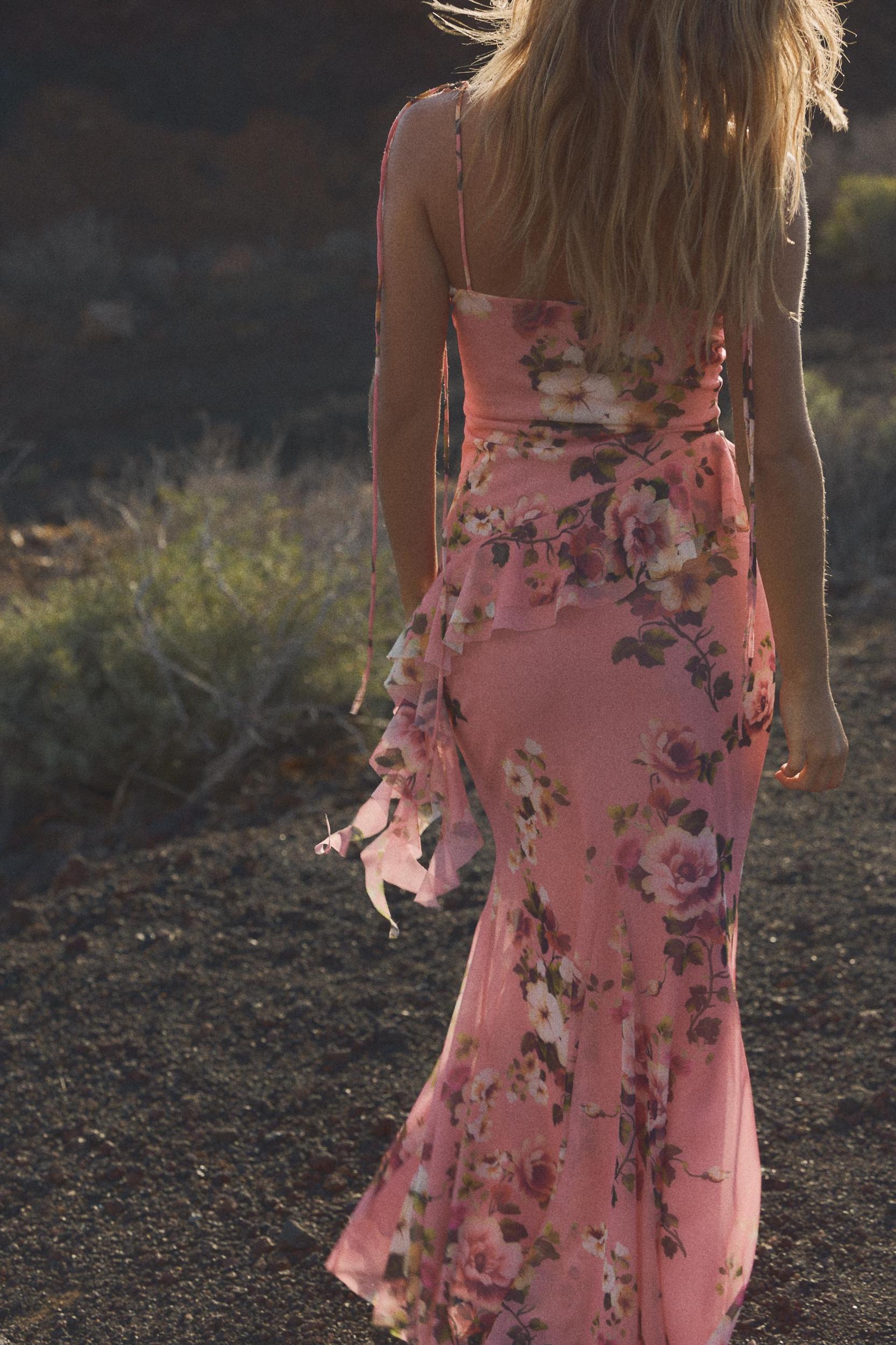 PRINTED TULLE CAMISOLE Product Image