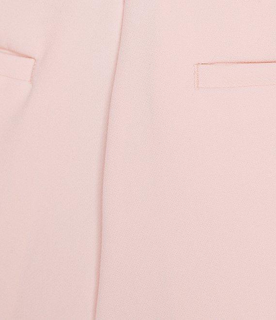 Gibson & Latimer Perfect Fit Woven High Rise Pleated Front Coordinating Suiting Tapered Ankle Trouser Pants Product Image