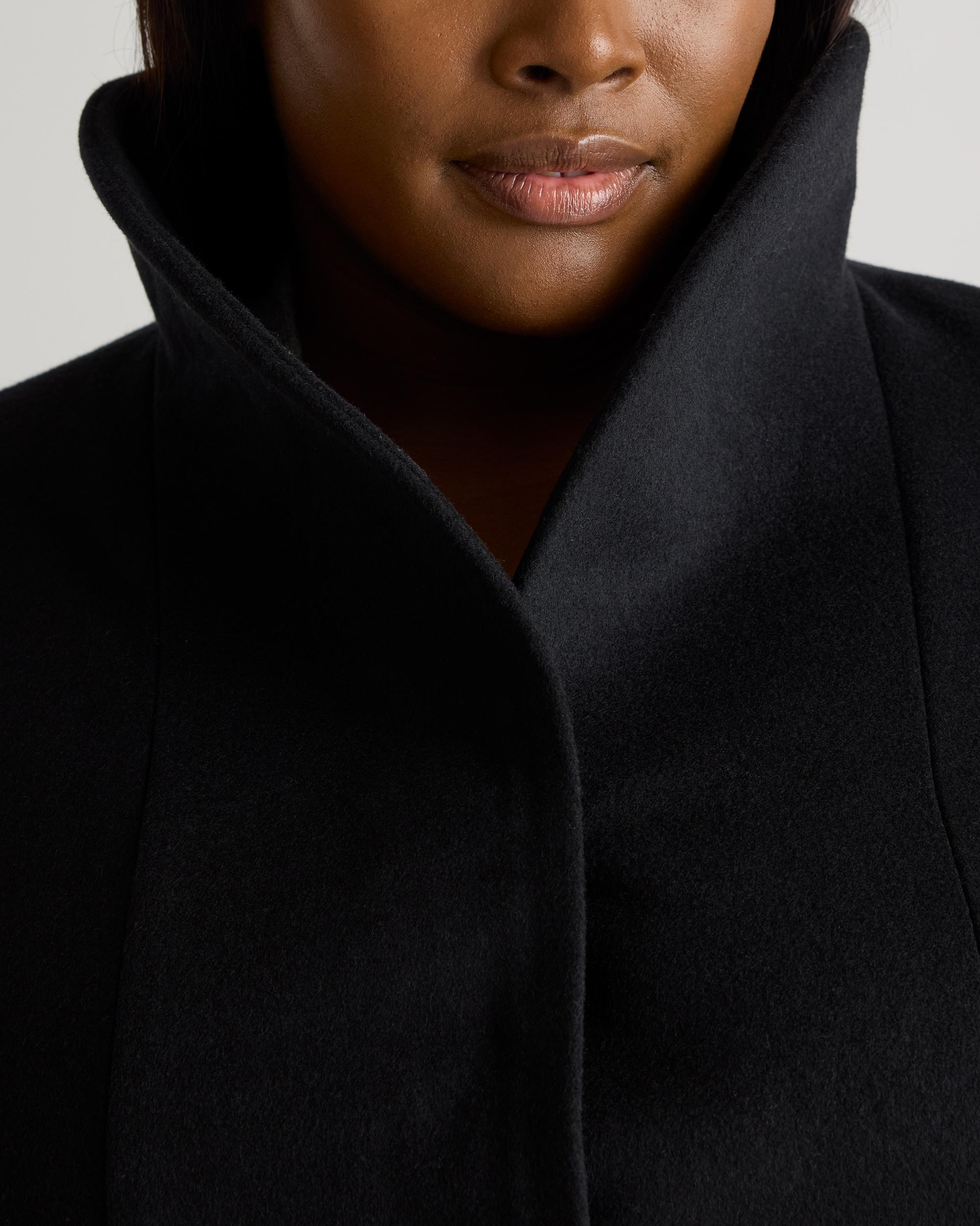 Quince | Women's Italian Wool Cocoon Coat Wool/Nylon Product Image