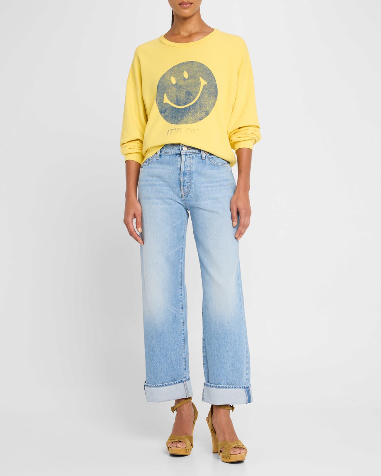 The Drop Square Graphic Crewneck Sweatshirt Product Image