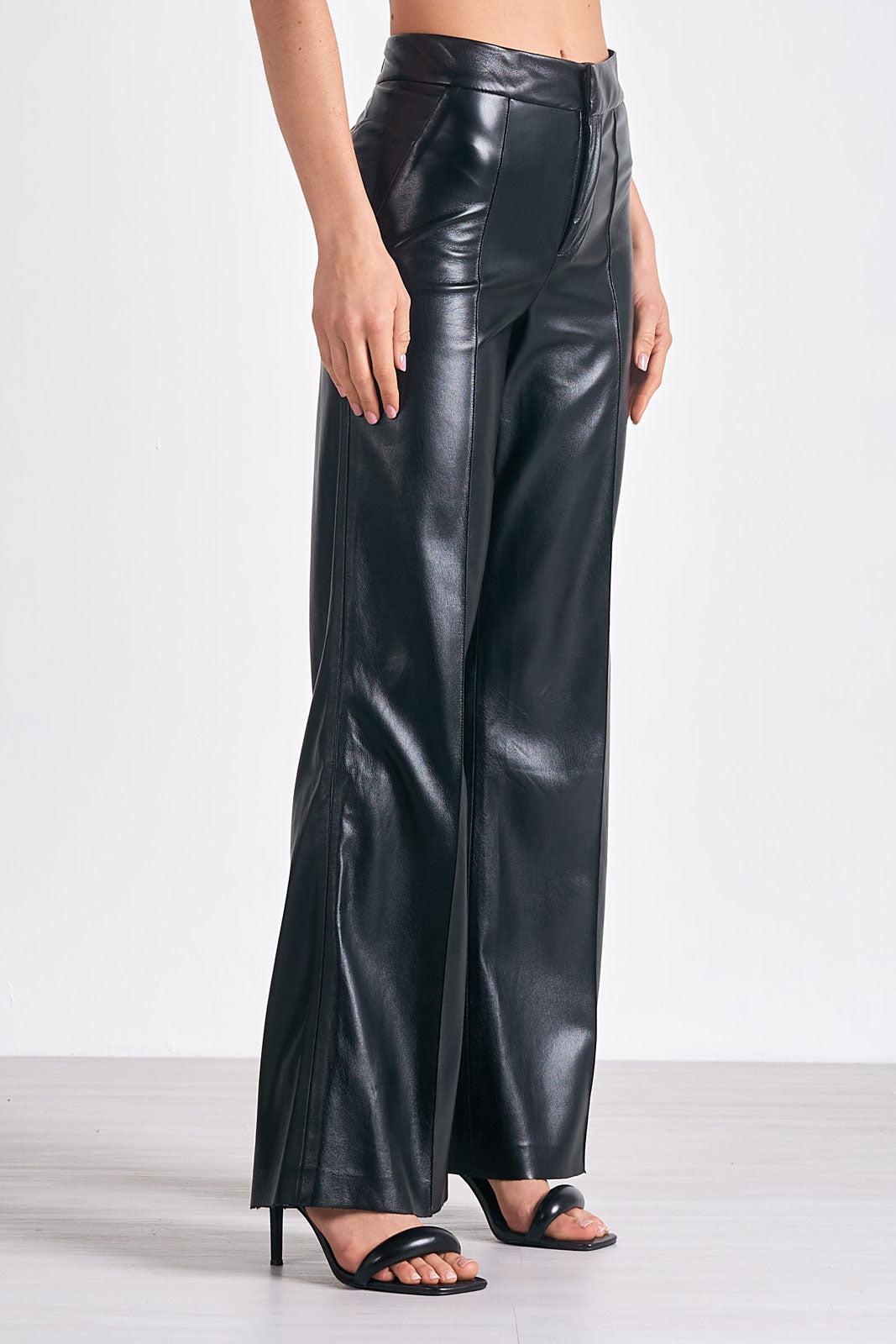 HIGH WAISTED FLAIR PANTS Product Image