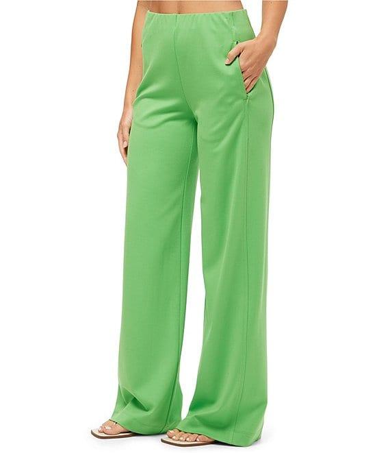 Trina Turk Record Ponte Wide Leg Pants Product Image
