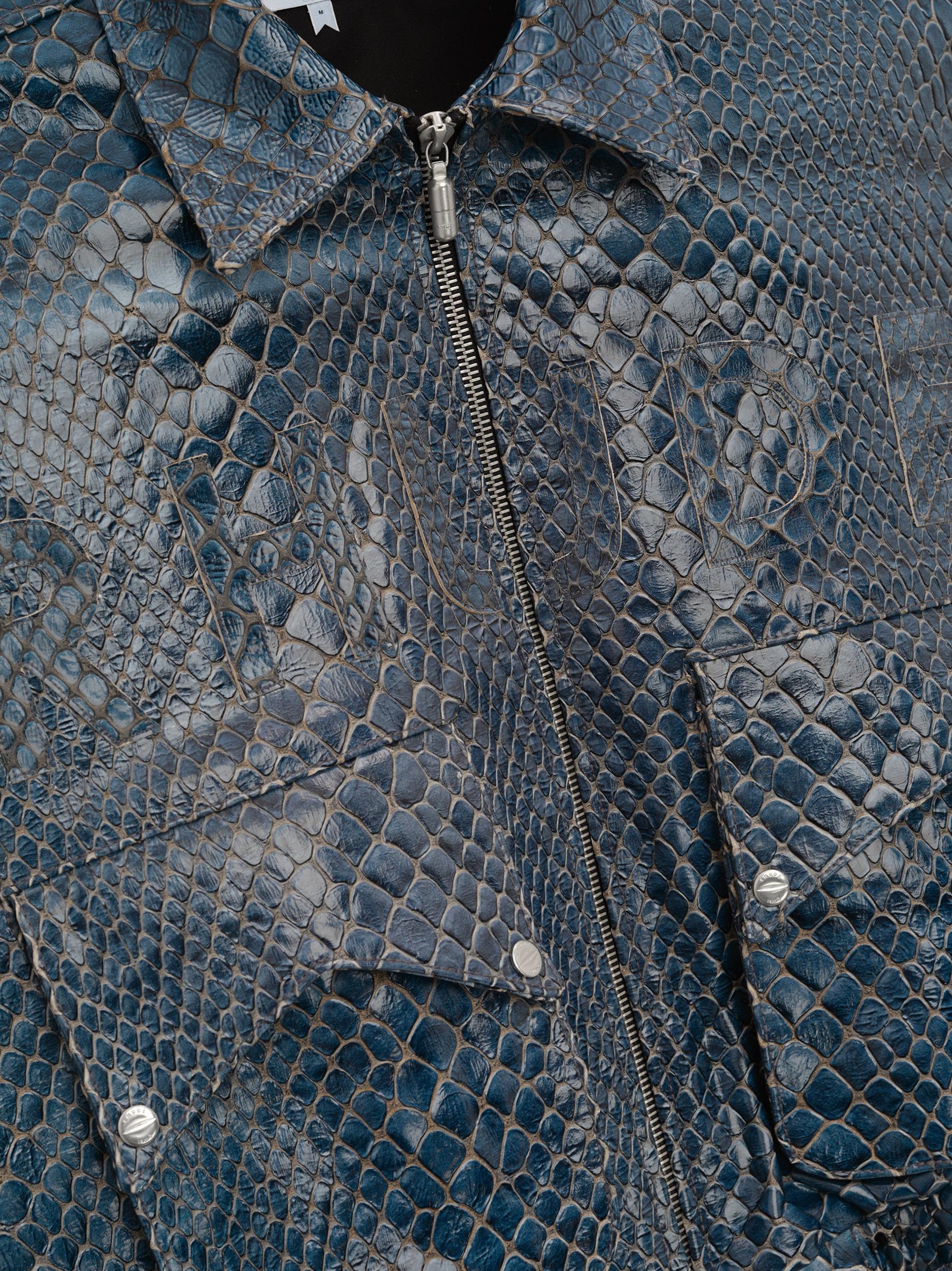 BLUE CROCODILE PILOT JACKET Male Product Image