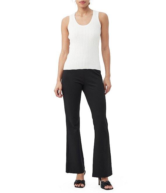 Trina Turk Gibraltar Ribbed Knit Scoop Neck Sleeveless Tank Product Image