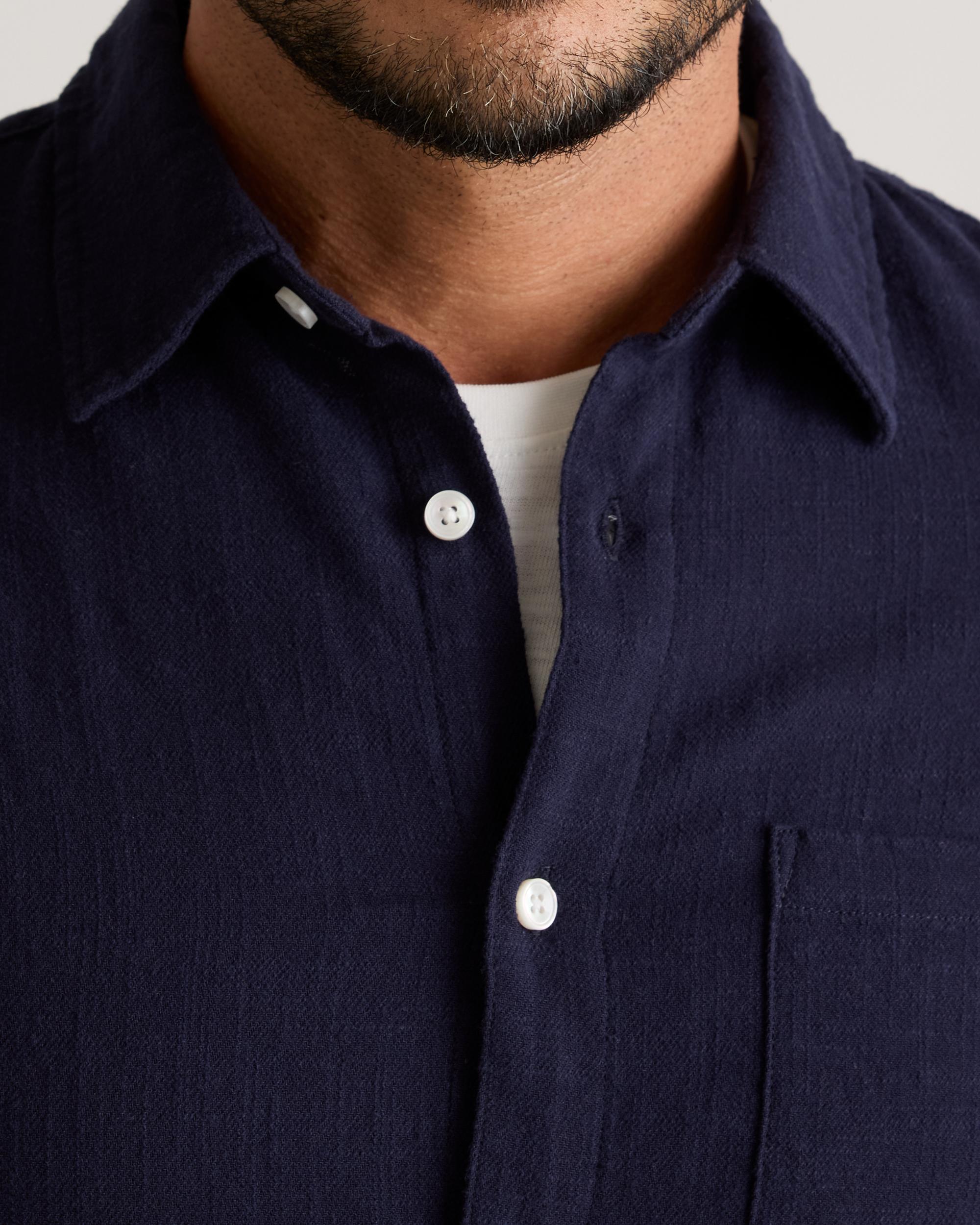 Quince | Men's Stretch Selvage Shirt Organic Cotton Product Image