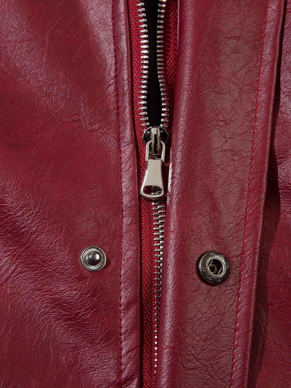Aelfric Eden Vintage Leather Jacket Product Image