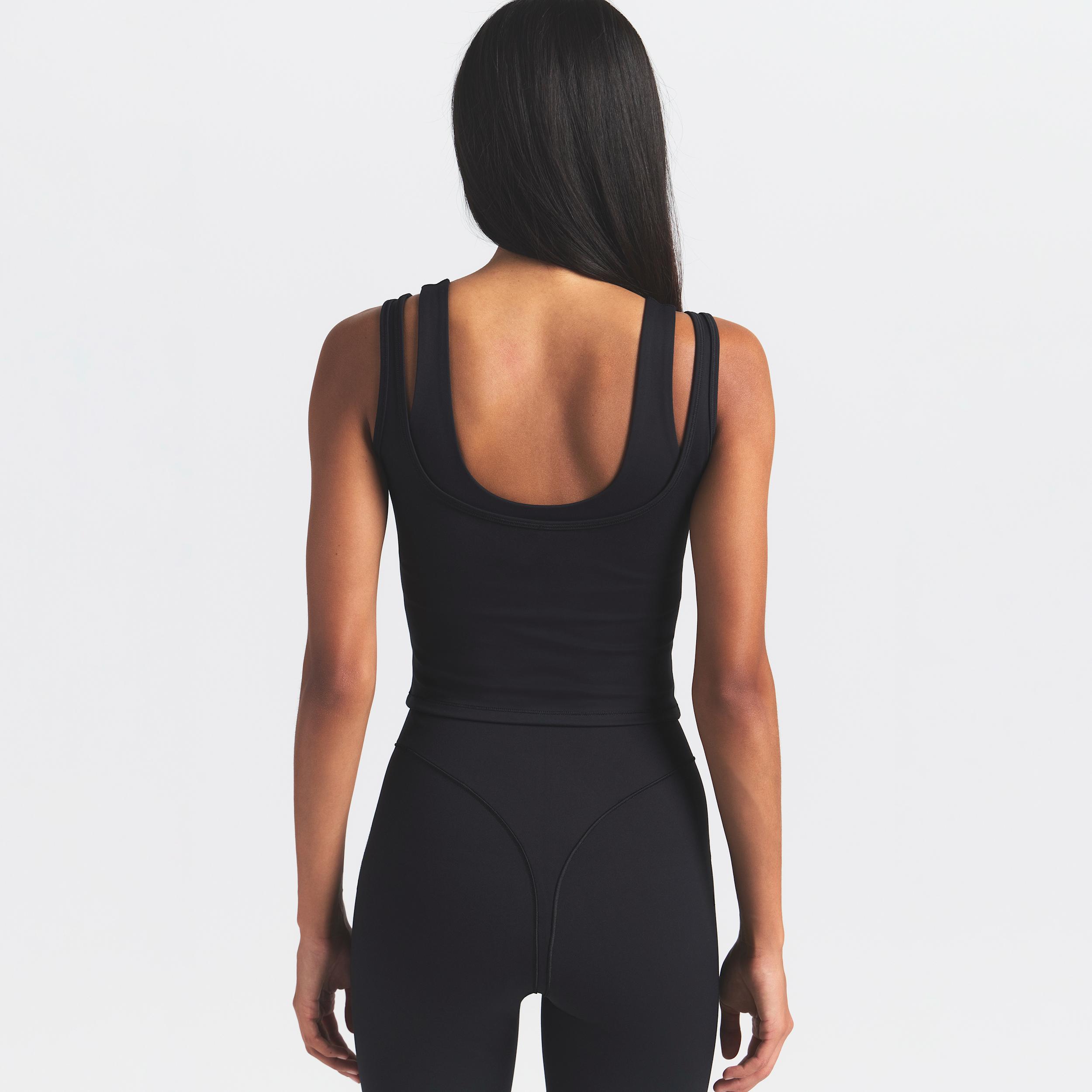 Nike Women's SKIMS Matte High-Waisted V-Panel Straight Leggings Product Image