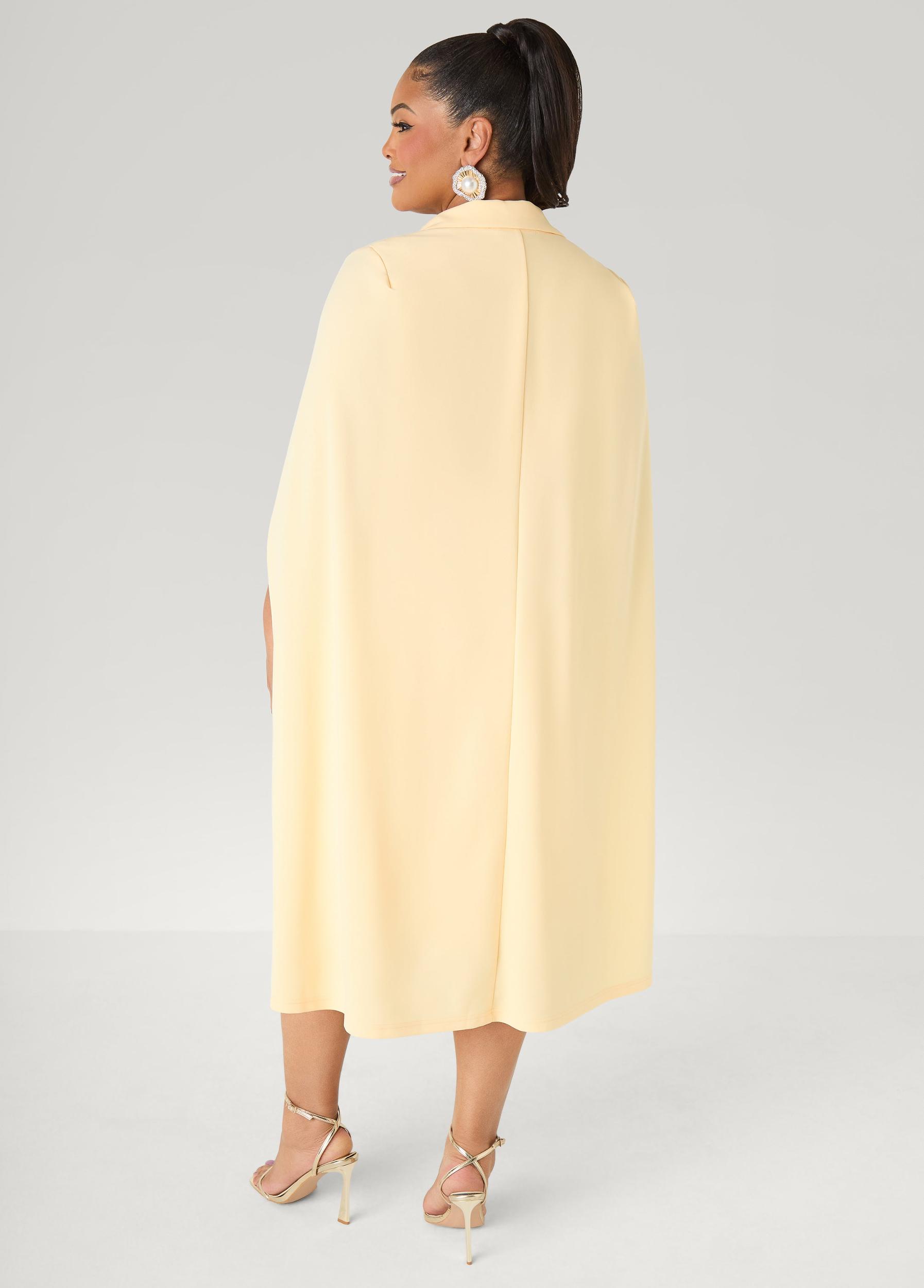 Cape Blazer Dress Product Image