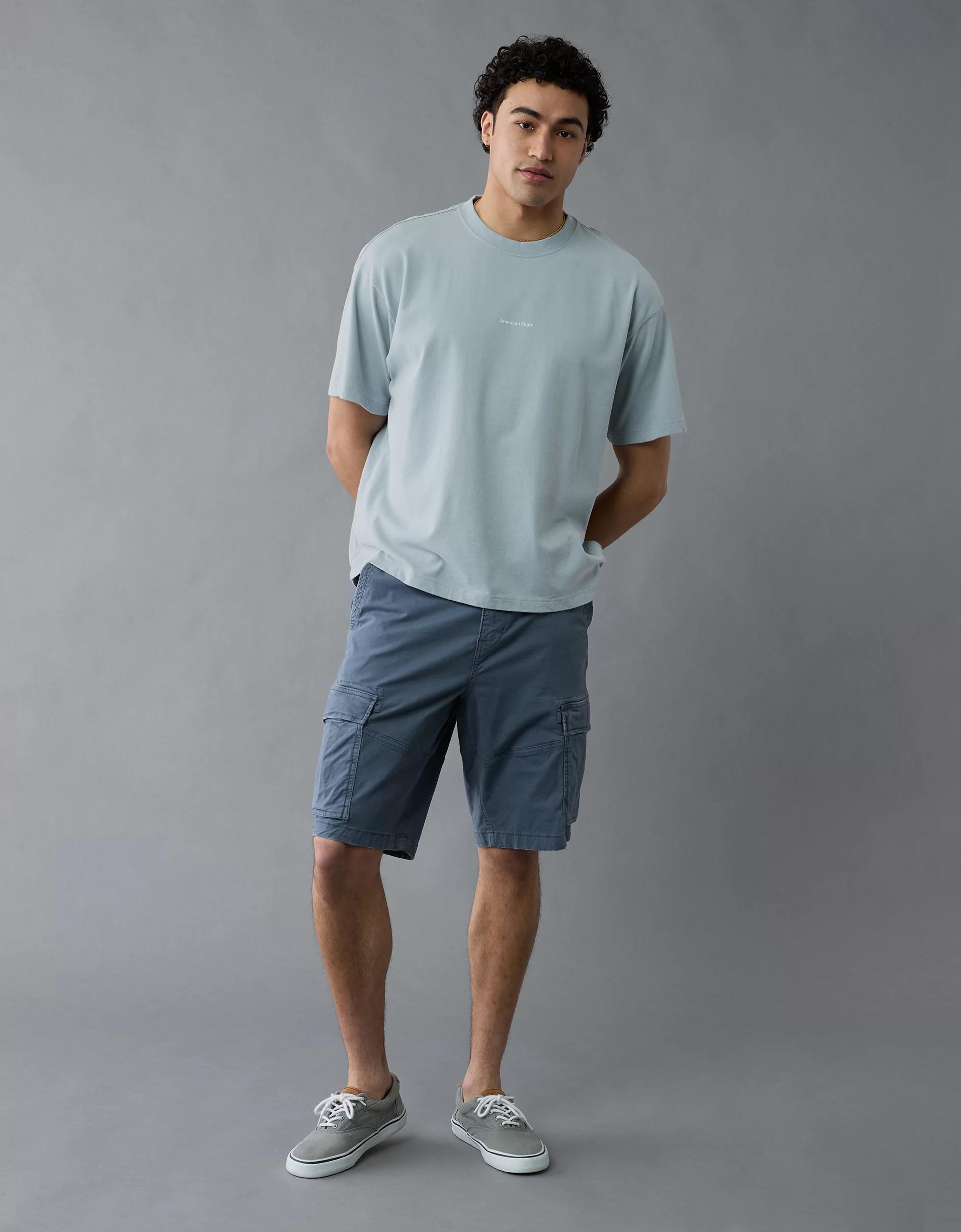 AE Boxy Logo Graphic T-Shirt Product Image