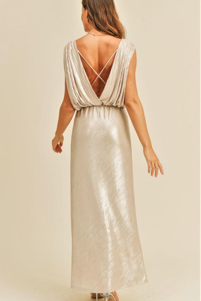 Shimmer Maxi Dress Product Image