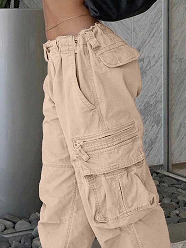 Washed Vintage Baggy Cargo Jeans Product Image