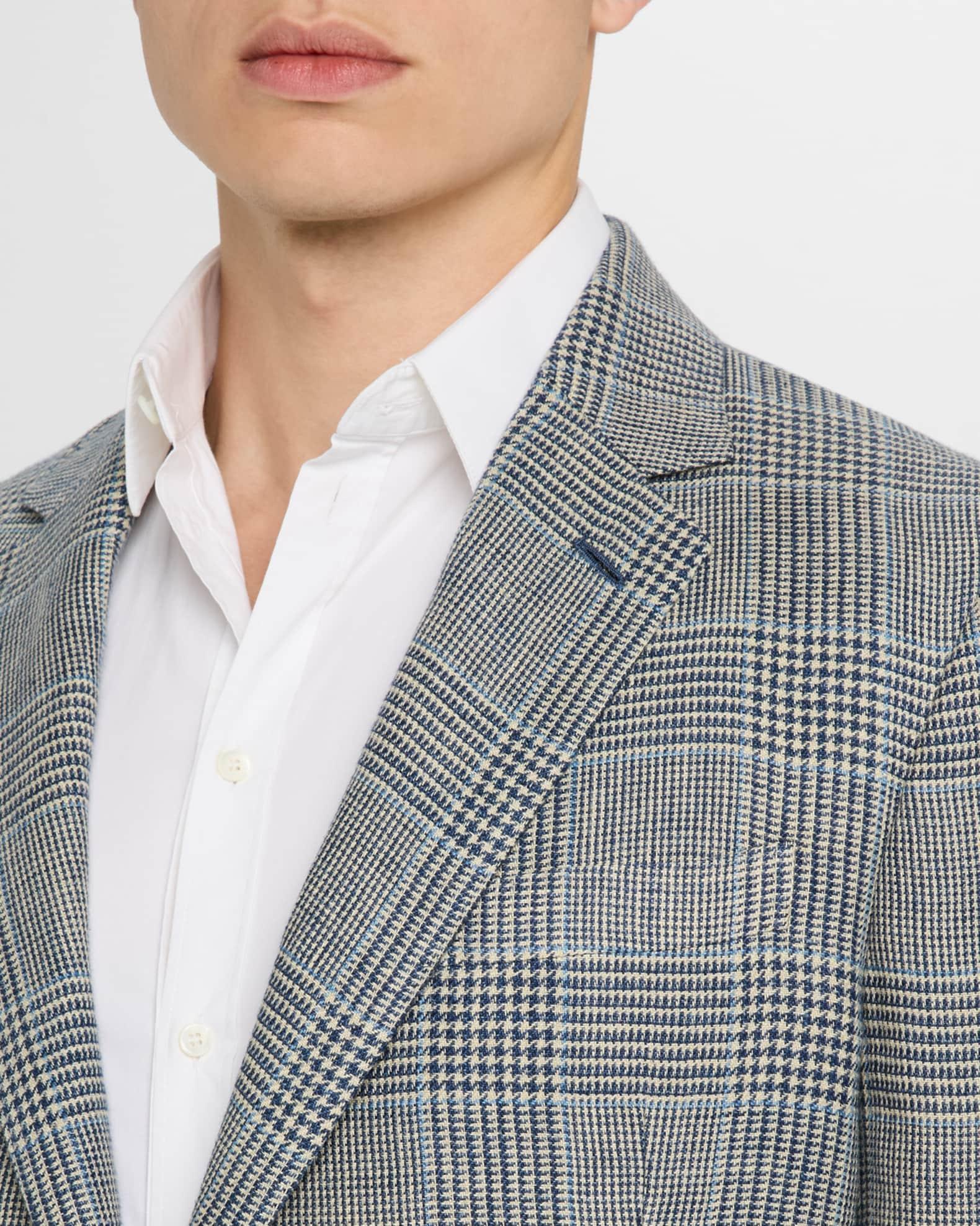 Men's Kent Glen Plaid Linen Sport Coat Product Image