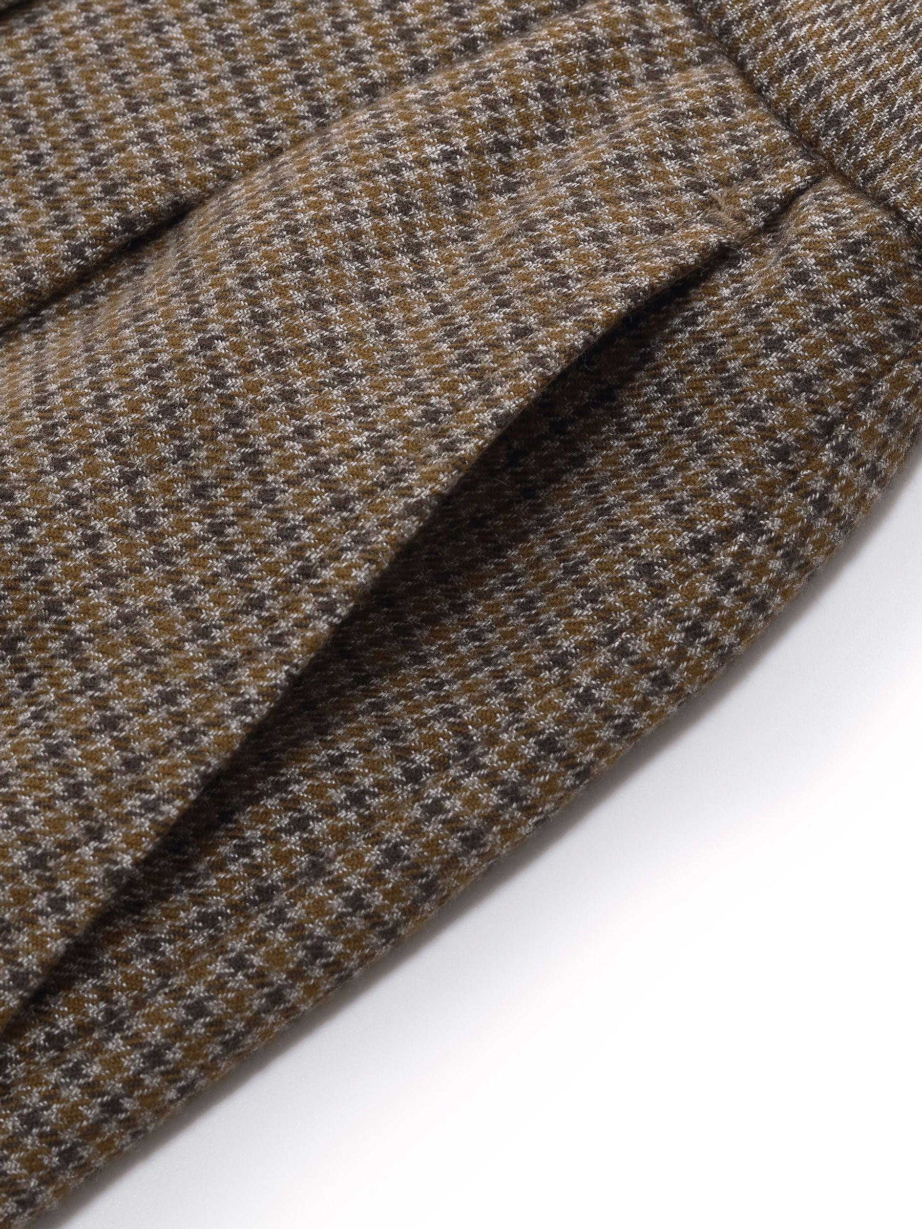 Plaid A-Line Pleated Women Skirt Product Image