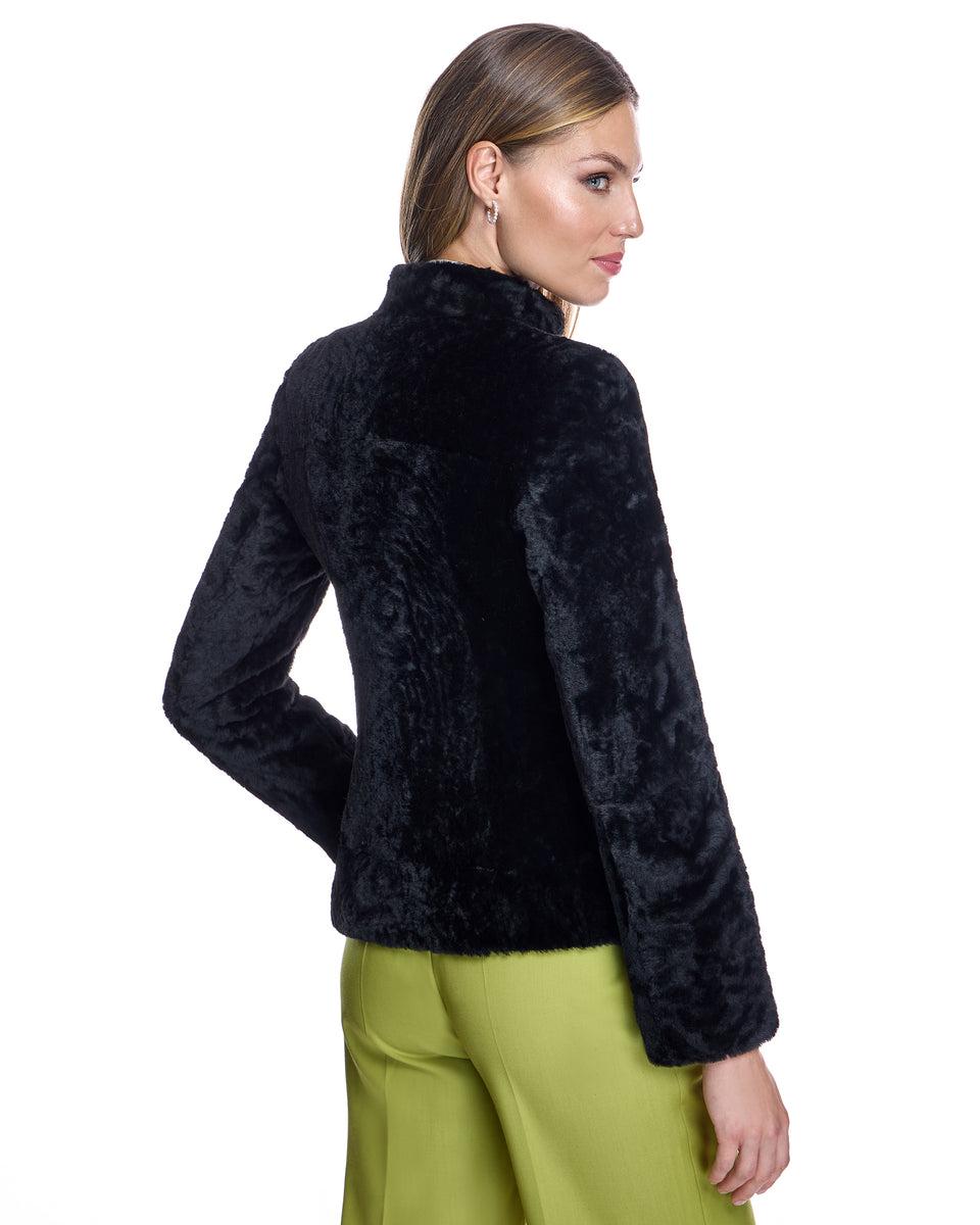 Fitted Shearling Jacket Product Image