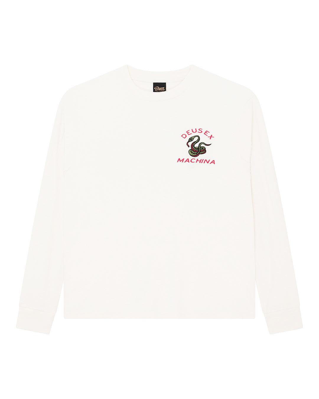 Danger Noodle Ls Tee - Dirty White Product Image
