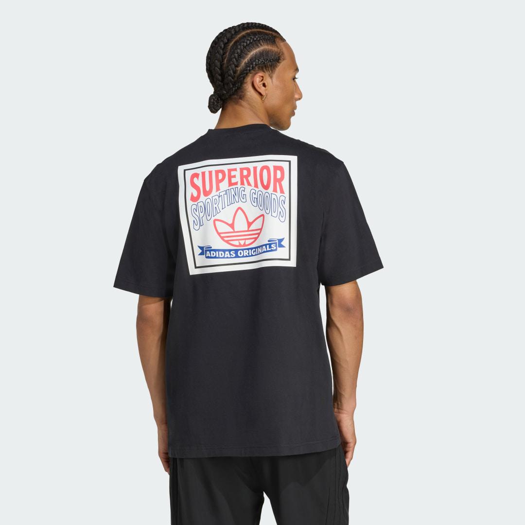 adidas Mens adidas Originals Wabash Loose T-Shirt - Mens Black/Black Product Image