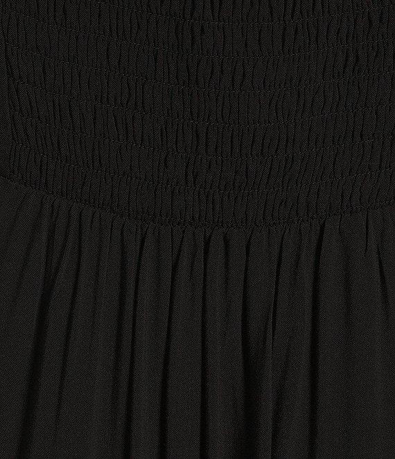 Vince Camuto Plus Size Square Neck Sleeveless Empire Waist Maxi Dress Product Image