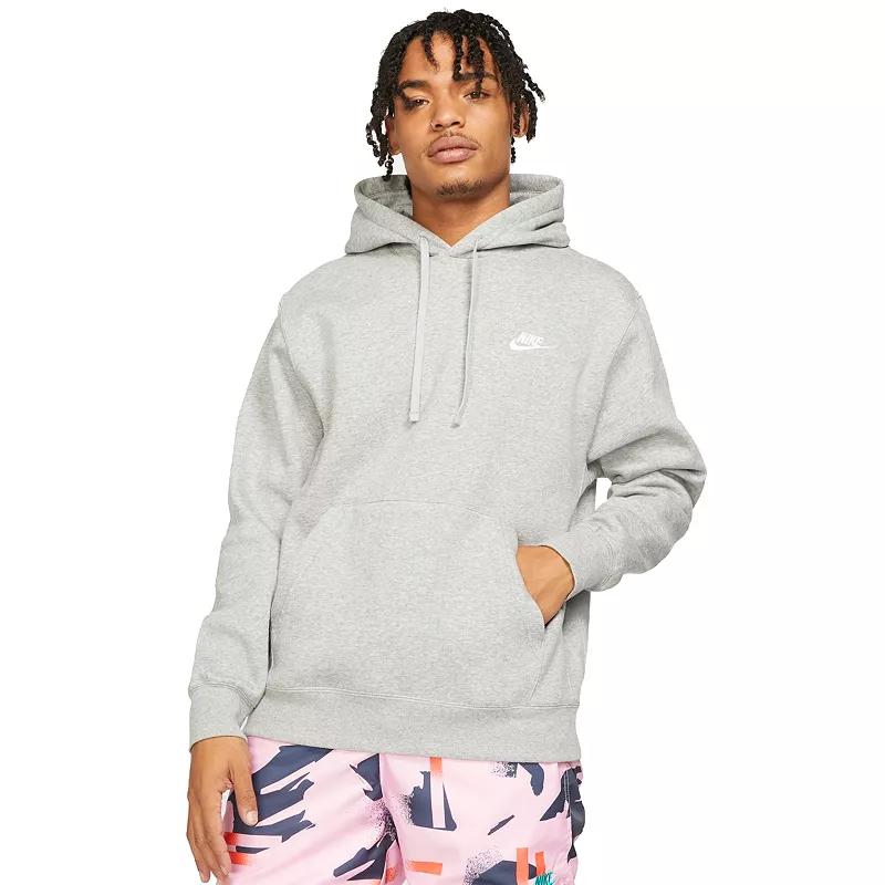 Mens Nike Sportswear Club Fleece Pullover Hoodie | BV2654-100 Product Image