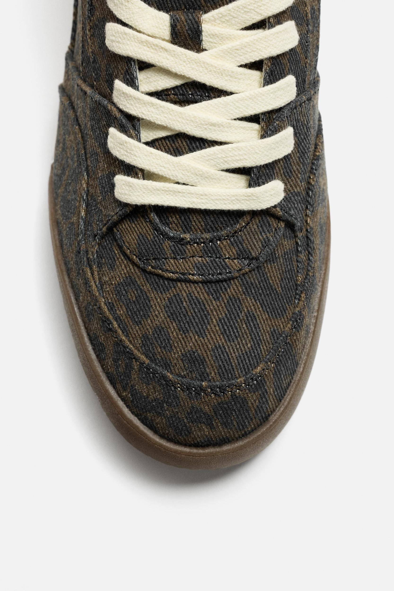 ANIMAL PRINT SNEAKERS Product Image