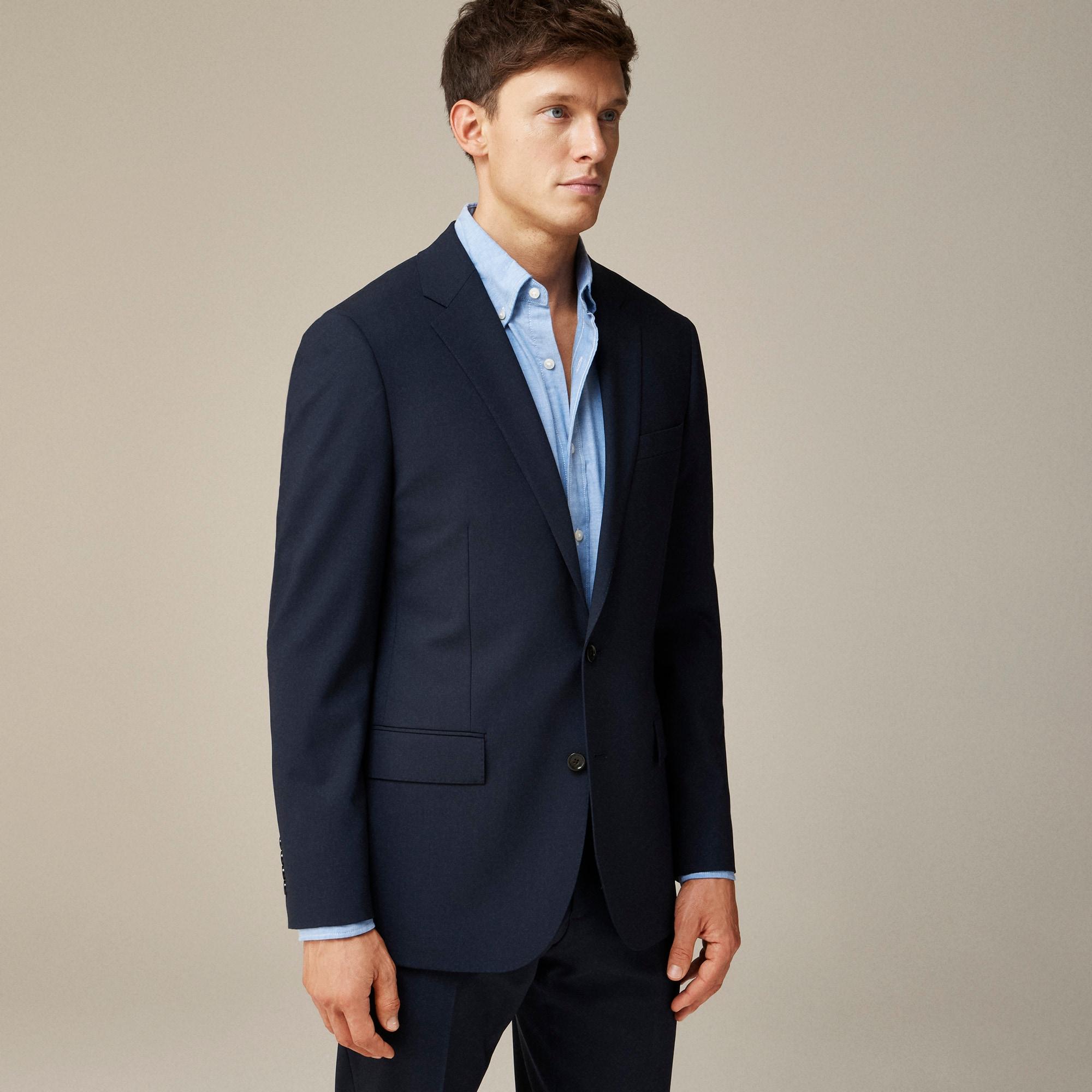 Ludlow Traveler Slim-fit suit jacket in Italian stretch wool blend Product Image